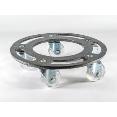 Imagem de Suporte para Vasos De Plantas 35cm Super Pratico Vem Com Rodas De Gel 