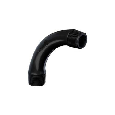 Imagem de Curva Roscável Pvc Cor Preta Medidas 90 3/4 Marca - Tigre