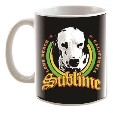 Imagem de Caneca Banda Rock Reggae Ska Punk Sublime Dog Dalmata - Alabama Stamp