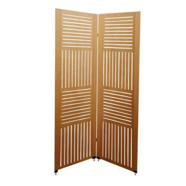 Imagem de Biombo RJ 2 Folhas c/ 04 Pezinhos - ComercialMasul