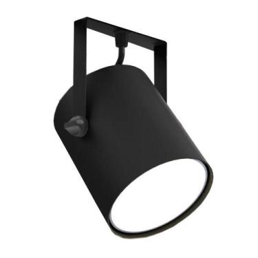 Imagem de Spot Eletrocalha Cannon Preto Para Par20 Sem Canopla - Taschibra