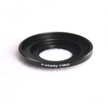 Imagem de Fotasy Adaptador de lente Cine de 16 mm para M43, suporte C para adaptador MFT, compatível com Panasonic G7 G9 GF8 GH5 GX7 GX8 GX9 GX85 GX80 GX850 G90 G91 Olympus E-M1 E-M5 E-M10 I II III E-PM2 E-PM1