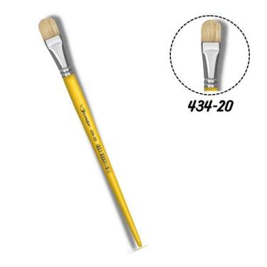 Imagem de Pincel Condor 434-20 Língua de Gato Pelo Natural Cabo Longo