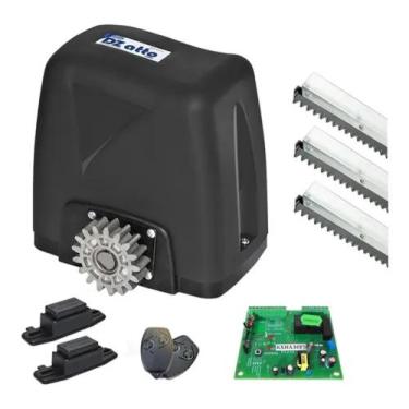 Imagem de Motor Portão Rossi DZ Atto Turbo 350Kg Automático Eletrônico Abertura 