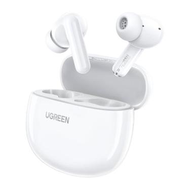 Imagem de Fone de Ouvido HiTune P3 Bluetooth 5.4 Branco, Contrele de Toque, Classificação Ipx5, Compatível Andoid e Ios