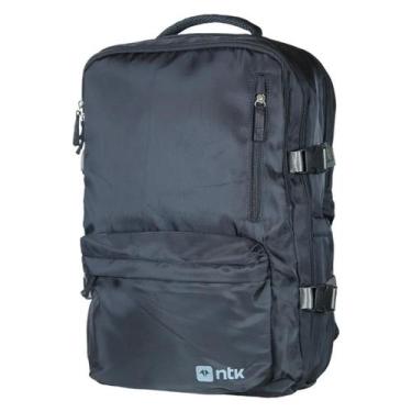 Imagem de Mochila Trip NTK para Viagens Poliéster 290D Preto 203048 Nautika