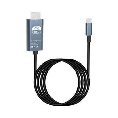 Imagem de Cabo Adaptador USB-C para HDMI 4K 60Hz - iPhone 15, MacBook, iPad, Sam