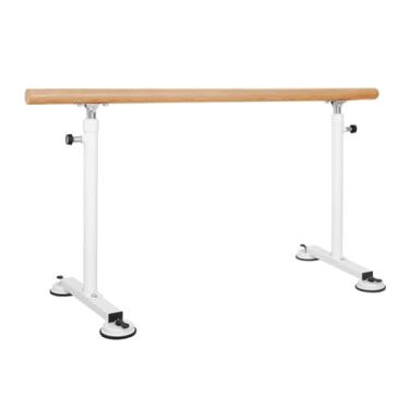 Imagem de Ballet Bar Barra De Balé Portátil Para Academia Doméstica, Barra De Dança Autônoma Ajustável De 80-120 Cm, Barra De Dança Para Treinamento De Equilíbrio Elástico, Antiderrapante E Estável(150cm/4.92ft