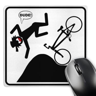 Imagem de 3dRose Mouse pad LLC 20 x 20 x 0,65 cm BMX Doubles Dude 1 (mp_12869_1)