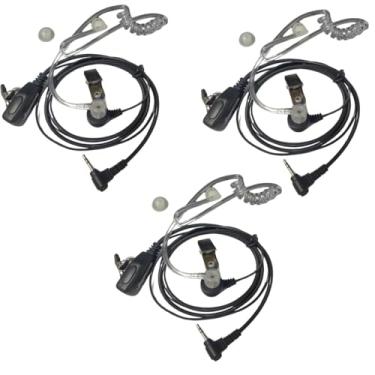 Imagem de Kit 3 Fones Acústico Silicone P1 Para Talkabout Walkietalkie T470 T210