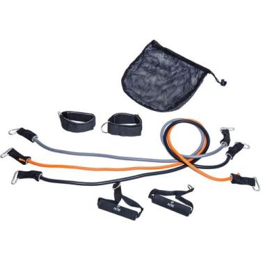 Imagem de Kit Multifuncional ACTE SPORTS T67 de Elásticos Extensores