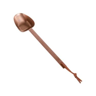 Imagem de IEUDNS Colher de café colher de medição alça longa facilmente limpa colher de mistura compacta colher de sopa para cozinhar suprimentos de cozinha, Rosa