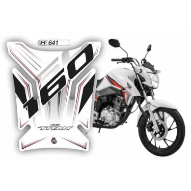 Imagem de Adesivo Protetor Tanque Moto CG160 Titan H641 - Resitank
