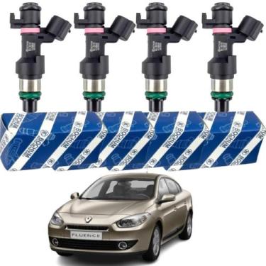 Imagem de 4 Bico Injetores Renault Fluence 2.0 16V 2010 a 2022 H106845 - Bochum