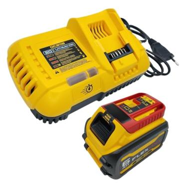 Imagem de Kit Carregador DCB118-B2 220V e Bateria DCB606-B3 Compatível com Ferramentas DeWalt NA232886 N689118