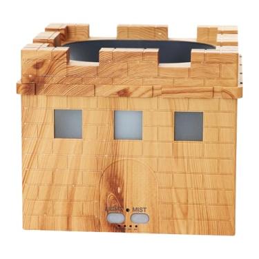 Imagem de Ioensy Difusores de óleo essencial umidificador portátil fácil de reabastecer com difusores de aroma leve para o quarto 15 a 30 metros quadrados ginásio, Marrom