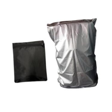 Imagem de menolana Abrigo de capa em esteira Oxford Protetor de proteção solar Tampa de máquina de corrida Tampa de máquina de execução para exercícios internos, Prata 110x95x160cm