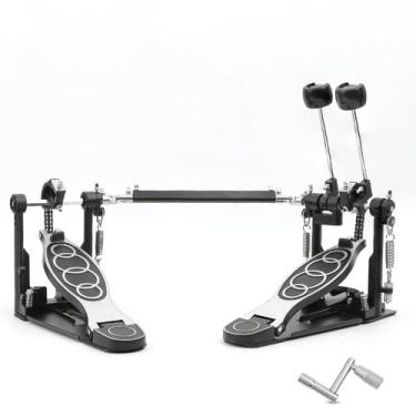Imagem de Sumdepot - Pedal de Bumbo Duplo com Batedor Ajustável