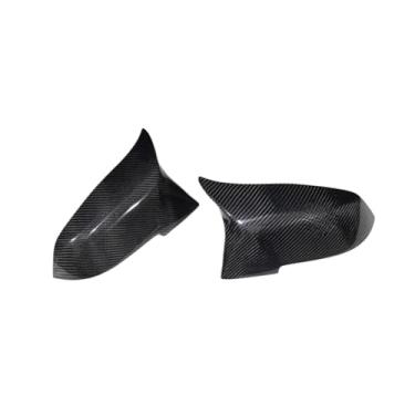 Imagem de Compatível para BMW F30 F32 F33 F20 F22 F23 F36 X1 Espelho M3 M4 Look Capa de espelho retrovisor para F20 F30 F22 F36 F23 F87 M2 espelho de carbono(B style)