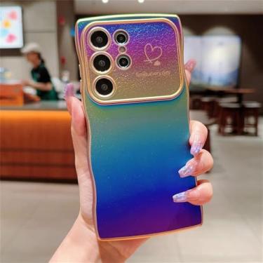 Imagem de Capa de celular revestida TPU à prova de choque para Samsung Galaxy S24 S23 S22 Ultra S24 Plus S23 S22 FE capa de silicone, 6, para S23 FE