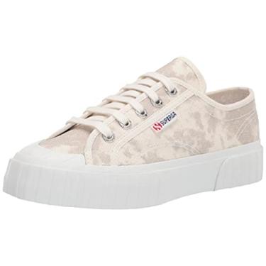 Imagem de Superga Tênis feminino 2630-Print Tl, Tie Dye cinza, 6.5
