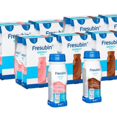 Imagem de Fresubin Energy Drink 200ml Kit com 24 unidades (12 Chocolate e 12 Morango) - Fresenius Kabi