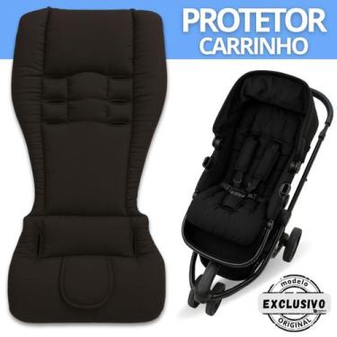 Imagem de Colchonete Carrinho Bebê Almofada Capa Protetora Ninho Universal Macia