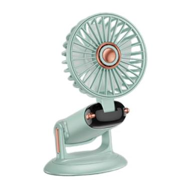 Imagem de XLWLLNJ Fã de fãs de fãs de mão, ventilador pessoal, pequeno ventilador de refrigeração digital portátil silencioso para escritório de carro em casa interno, Verde