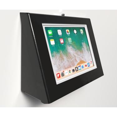 Imagem de TABcare Quiosque de segurança para tablet fácil de montar na parede para iPad 10 de 11 polegadas, iPad 11 polegadas 2025 projetado para integração de hub USB, impressora, leitor CC e todos os seus