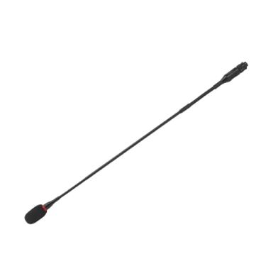 Imagem de Microfone pescoço de ganso 59 cm 4 furos liga de alumínio microfone condensador flexível para reuniões videoconferências
