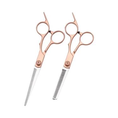 Imagem de Tesoura De Cabelo Profissional Iniciante Para Intermediária, Corte De 