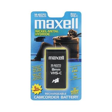 Imagem de MAXELL 891670 Bateria universal de 8 mm/VHS-C (macho)