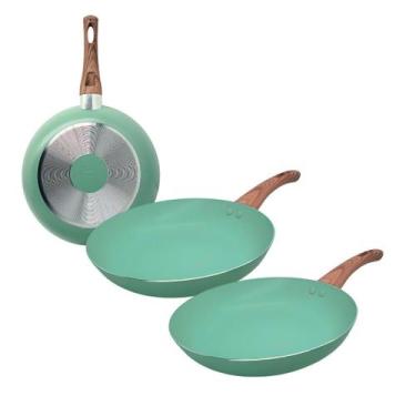 Imagem de Kit 2 Frigideira De Cerâmica Antiaderente Sahara De 26cm - CASAMBIENTE