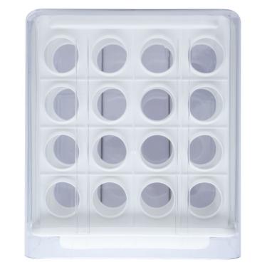 Imagem de Gaveteiro Empilhável Porta Ovos Duplo 32 Ovos Branco