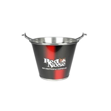 Imagem de Balde Para Gelo De Alumínio - Red Nose Lixado