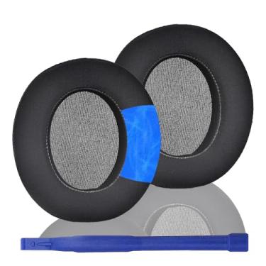 Imagem de Adhiper Almofadas De Substituição Com Gel Refrescante Para Fones Ouvido Anker Soundcore Life Q30/Q35, Almofada Confortável E Refrescante, Seda Gelada Ouvido/Substituição (Preto)