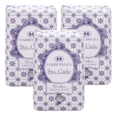 Imagem de KIT 3 Sabonetes em Barra Verbena Madressenza 180g