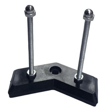 Imagem de YIJU Suporte de parede para skate, suporte para skate, para deck de longboard, resistente e fácil de instalar, Preto