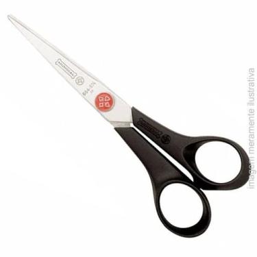 Imagem de Tesoura corte manual confecção hobby ponto vermelho mundial 14cm - 664