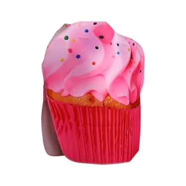 Imagem de YIJU Fantasia infantil de cupcake, roupa cosplay para aniversário, apresentação no palco, Halloween