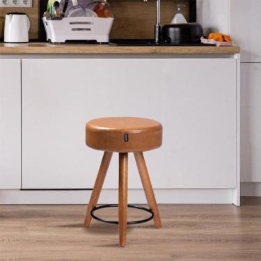 Imagem de Banco Banqueta Aço Tokyo Amarula - CASA H