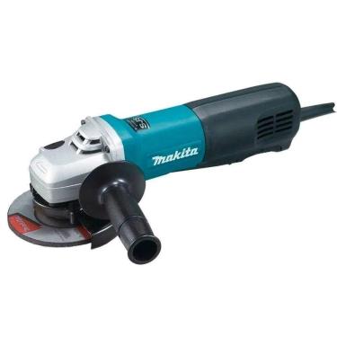 Imagem de Esmerilhadeira Angular 115mm Industrial 1100w Chave De Pino Punho Lateral 9564p 220v Makita