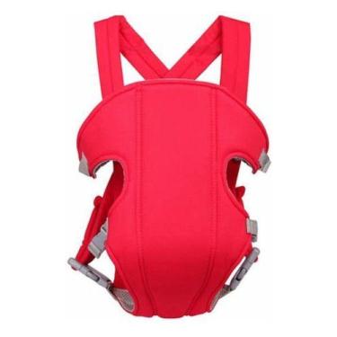 Imagem de Canguru Porta Bebês Vermelho Importway 3 A 12 Meses