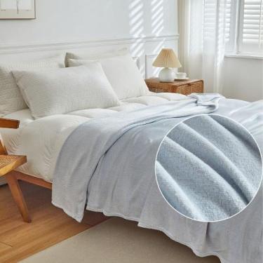 Imagem de Manta Microfibra Lisa Solteiro Soft Macia Lunar Rock - BETT DESIGN