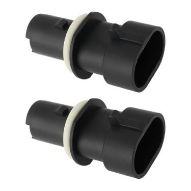 Imagem de Micro Traders 2 peças de soquete de luz marcador de carro de 2 pinos 1356794080 71749250 compatível com barramento Fiat Ducato compatível com Ducato Kasten 36 x 20 x 18 mm