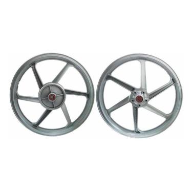 Imagem de Roda 6 Palitos Titan 125 Fan 125 00 À 08 Disco Prata Fabreck