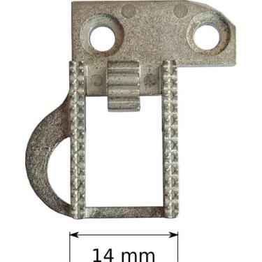 Imagem de Dente Serrilha 6 Mm Original P/ Máquina De Costura Singer Zz