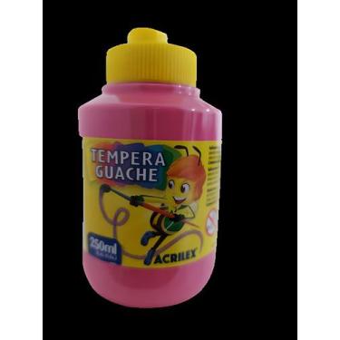 Imagem de Guache 250ml Acrilex rosa 537