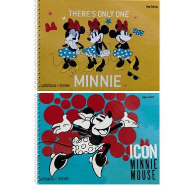 Imagem de Caderno Espiral Capa Dura Cartografia e Desenho 80 Folhas - Starschool