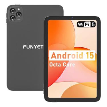 Imagem de Tablet FUNYET Android de 10 polegadas 2025 8 GB de RAM 128 GB de armaz